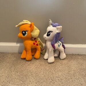 Set of 2 Plush My Little Pony Dolls